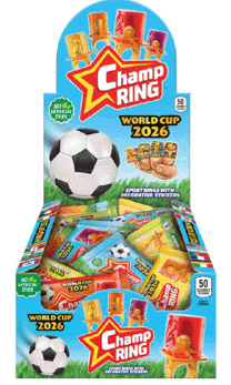 (S6-03) Imaginings - World Cup 2026 Champ Ring Pops 0.42oz (12g) x 24 Units