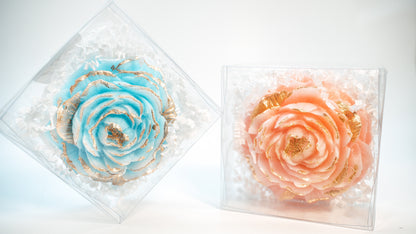 (S6-15)  Canada - Crystal Gems - Peony 86g x 6 Displayer Boxes