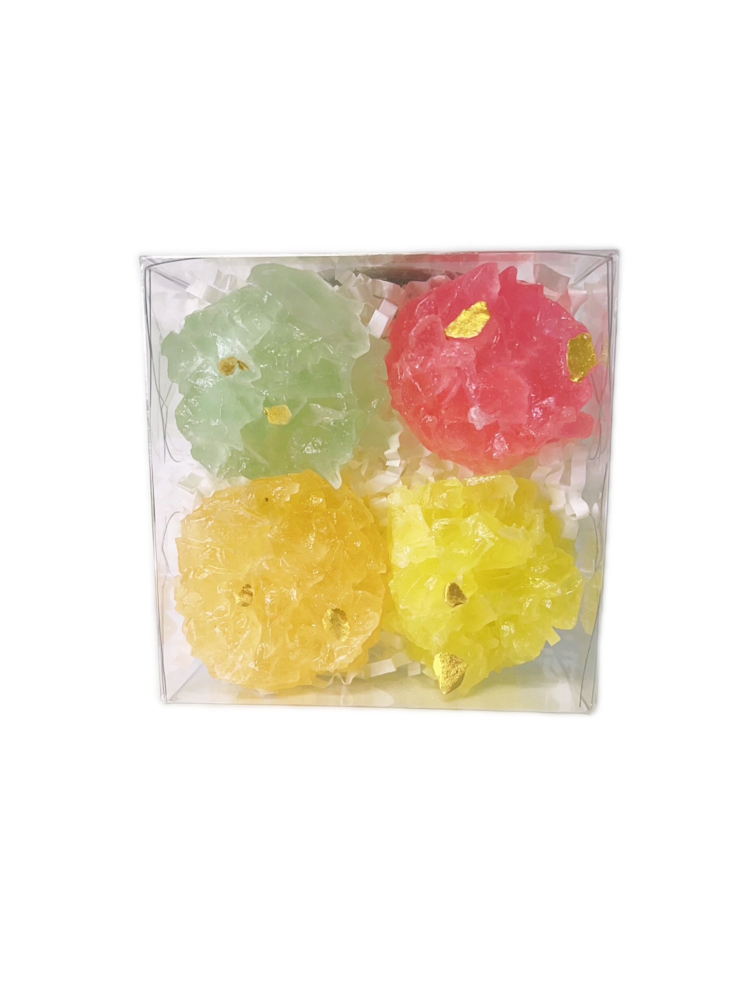 (S6-15) Box - Canada - Crystal Gems - Mini Clusters 75g x 6 Displayer Boxes