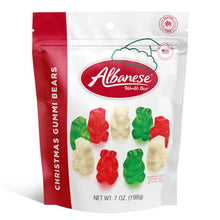 (S8-10) Xmas - Albanese Gummi Gusset Bag - Holiday Bear - 7oz(198g) x 6 Units