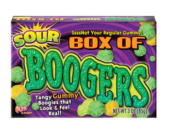 (S8-03) Theater Box Sour Boogers  - 3oz (85g) x 24 units