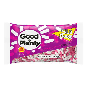 Bulk - Good & Plenty x 5 LB