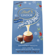 (S8-08) Xmas - Lindor Holiday Hot Cocoa Milk Chocolate Mini Bag 0.8oz(23g) x 24 Units
