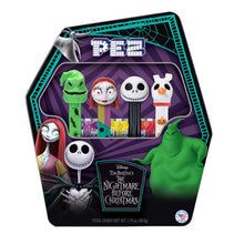 Xmas-Pez Holiday Candy Gift Tin - Nightmare Before Christmas (4 Disp + 6 Rolls) 14oz(397g) x 6 Units