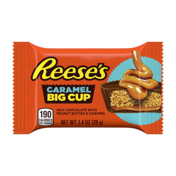 (S2-01) US - Reese Peanut Butter - CARAMEL BIG CUP - STANDARD Size 1.4oz (39g) x 16 units