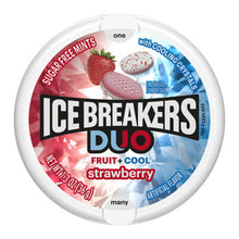 (S6-10) Box - US - ICE BREAKERS MINT - STRAWBERRY DUO 1.3OZ (36G) X 8 UNITS