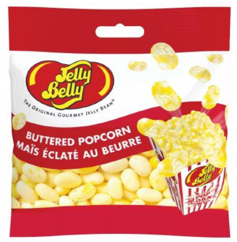 (S1-02) Jelly Belly Buttered Popcorn 100g x12units