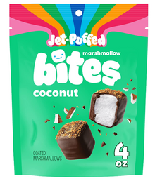 Single - Jet-Puffed Marshmallow Bites - Coconut 4oz (113g) x 1 unit