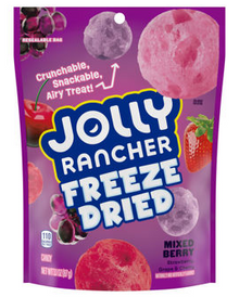 (S6-03) Jolly Rancher Freeze Dried - Mixed Berry Pouch - 3.1 oz (88g) x 8 Units