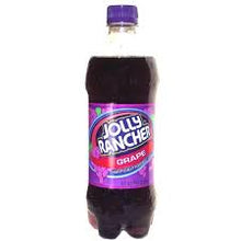 Beverage Jolly Rancher Soda - GRAPE 20 oz x 24 (*Freight Extra*) (Buyer is responsible if drinks may leak during shipping and weather)