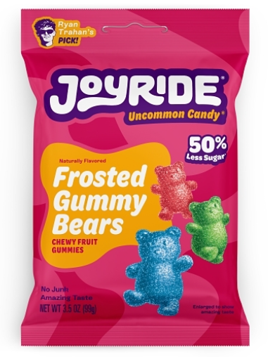 (S7-01) US - Joyride - Frosted Gummy Bears 3.5oz (99g) x 10 Units
