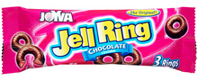 (S1-02) Single - Joyva Chocolate Raspberry Jelly Rings 3-Pack 1.35OZ(38G) X 1 UNIT