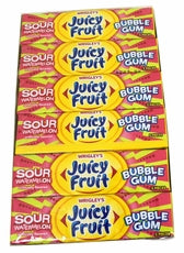 Juicy Fruit Bubble Gum - Sour Watermelon x 18 units