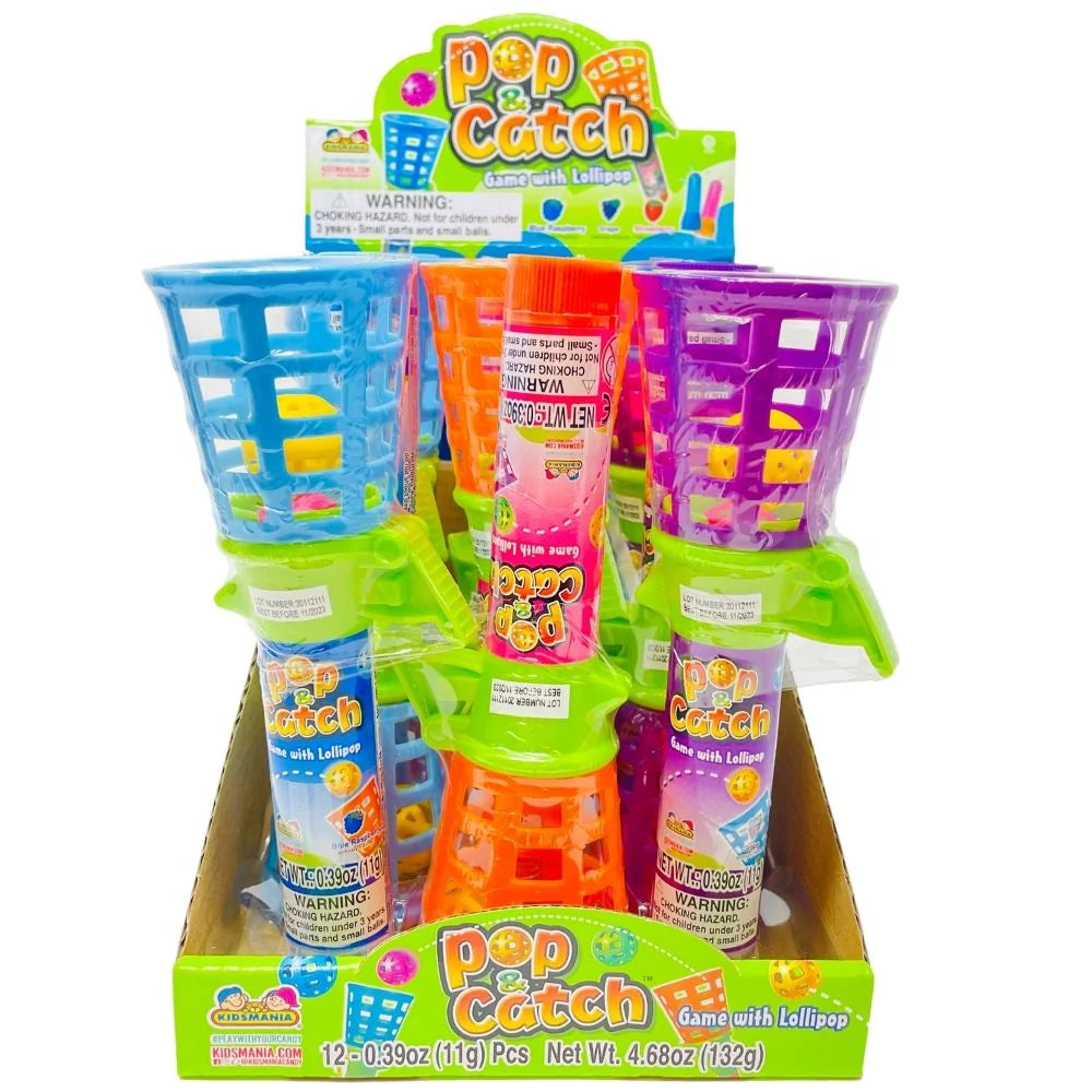 (S1-02) Box - Kidsmania Pop & Catch with Lollipop x 12 units