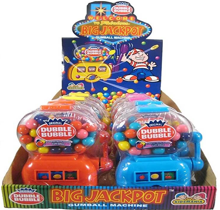 (S1-02) CHINA - Kidsmania - Dubble Bubble Big Jackpot 1.41oz (40g) x 12 Units