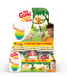 (S1-02) Kidsmania Zuru Gumi Yum Surprise Wildlife 0.9oz (26g) x 15 Units