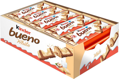 (S4-02) Kinder Bueno White 39g x 20 Units