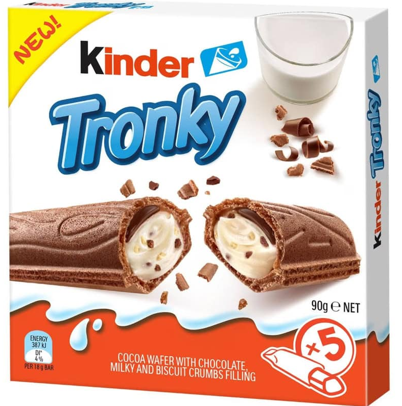 (S4-01) Kinder Tronky 5 PK (90g) x 20 Boxes