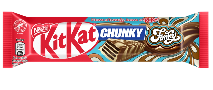(S4-01) Uk - Kit Kat - Chunky Funky 40g x 24 Units