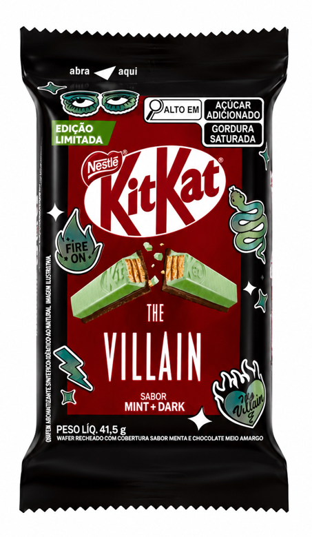 (S3-02) Brazil Kit Kat - Mint Villain 41.5g x 24 Units