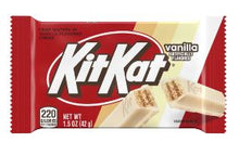 (S2-02) Box -  Us - KIT KAT Vanilla Crisp Wafers Standard Bar - 1.5 oz (43 g) x 24 Units