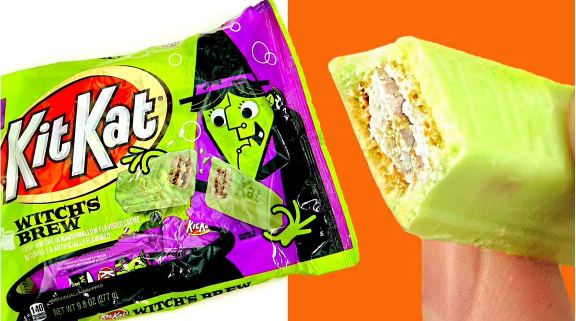 Halloween - CASE - Kit Kat in Crème Witchs Brew 9.8oz (277g) x 21 bags