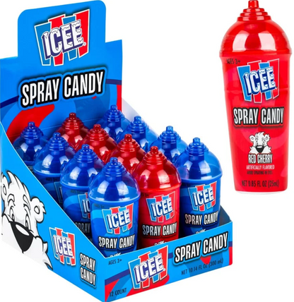 (S1-07) CHINA - Koko Novelty ICEE Spray Candy 12 units