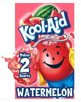 (S1-07) US - Kool-Aid unsweetened 2QT - Watermelon 0.15oz(4g) x 1 unit - SugarMarket.ca