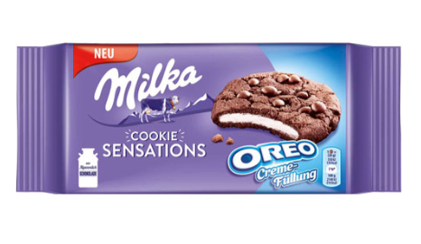 (S4-02) KRAFT Milka Sensations - Oreo 156g x 12 units