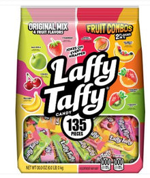(S9-02) Halloween - Single Laffy Taffy Variety Mix (135 Pieces) - 45.9oz (1.3kg)  x 1 Bag
