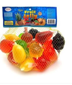 Liberty Funtasty Squeezable Jelly Candy Assorted Flavors 25pk Mesh Bag - 39.68oz (1.125KG) X 8 Bags