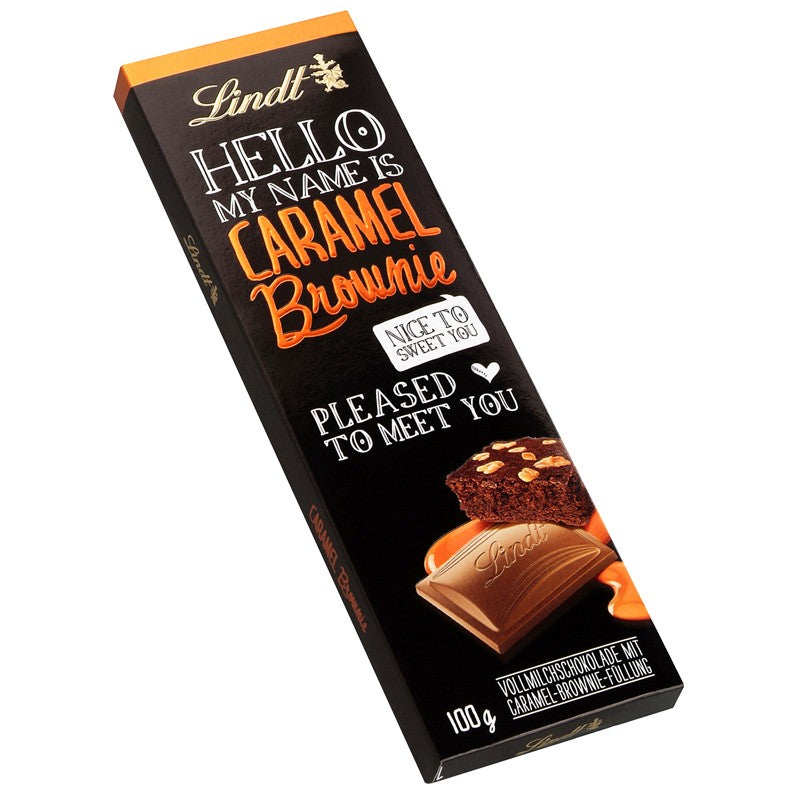 UK Lindt HELLO Crunchy Nougat 100g x 12 units