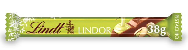 (S4-01) Lindt Lindor Pistachio Milk Chocolate 38g x 24 Units