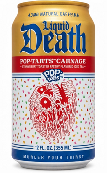 (S5-03) US - Beverage - Liquid Death - Poptarts Carnage 12 fl oz (355 ml) x 12 units