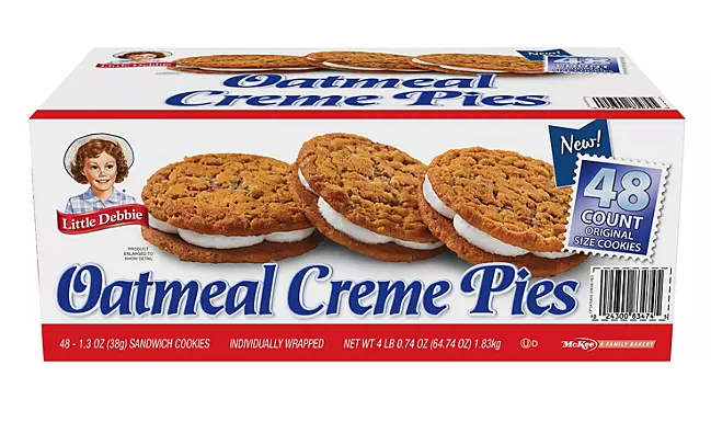 Little Debbie - Oatmeal Creme Pies 1.3oz (38g) x 48 units