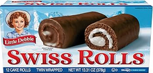 (S2-07) Little Debbie - Swiss Roll (12 Cake Rolls) 13.31oz (378g) x 1 Box (Best Before - March 24 ,2026)