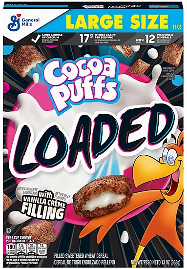 (S6-05) Cereal - Loaded - Cocoa Puffs LARGE SIZE 13 oz (368g) x 1 unit