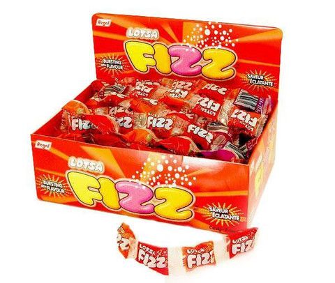 (S1-06) Lotsa Fizz Candy Strips 17.5g x 48 units