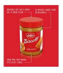 Lotus Biscoff - Cookie Butter Spread 14.1oz (g) x 8 units