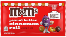 (S2-03) US - M&M - Peanut Butter Cinnamon Roll Share Size 2.83oz (80g) x 24 Units