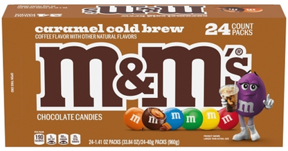 (S2-03) Box - US - M&M's Caramel Cold Brew 1.41oz (40g) x 24 Units