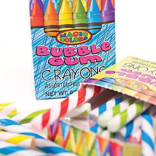 (S1-06) COLOMBIA - Magic Colors Bubble Gum Crayons x 24 units