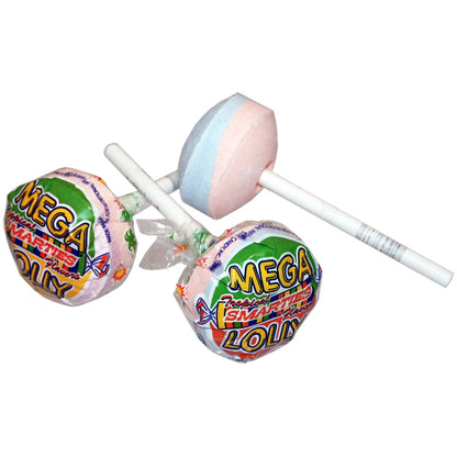 (S1-06) Canada - Tub - Smarties Mega Double Lollies 1.1 oz X 60 UNITS