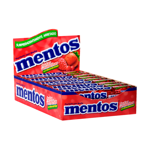 EUROPE Mentos - Red Fruits x 16 units