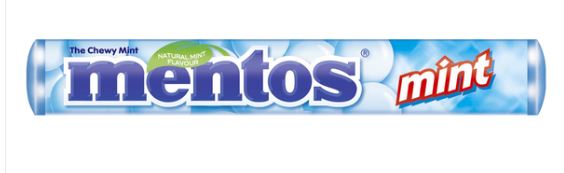(S1-06) Mentos Mint Roll 37.4 g x 20 Units
