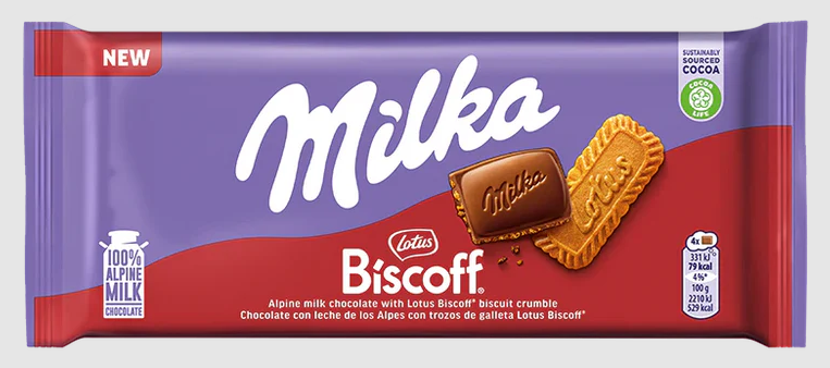 (S2-01) Milka Biscoff 90g x 24 Units