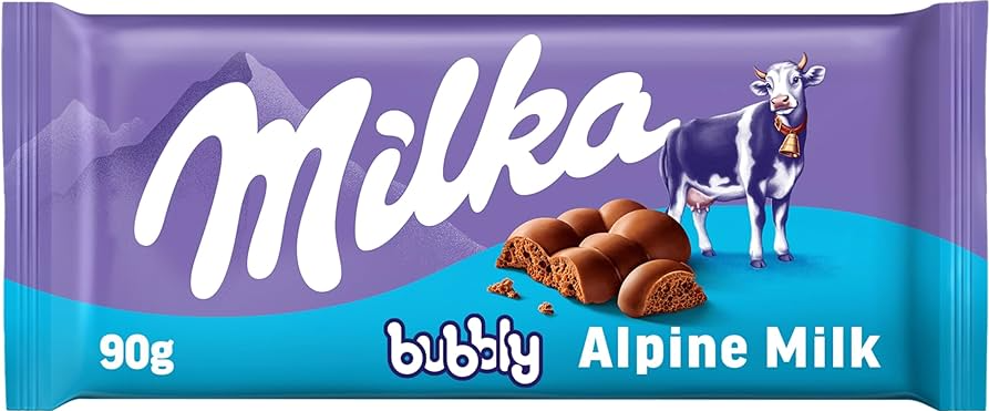 (S2-01) KRAFT Milka Bubbly - Milk Chocolate 90g x 14 units