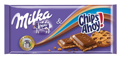 (S2-02) KRAFT Milka Chips Ahoy 100g x 22 units