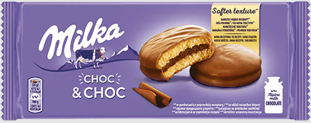 (S4-03) Milka Choc & Choc Biscuit 150g x 12 units