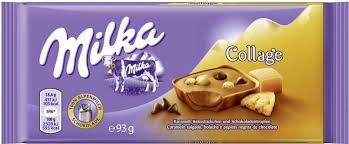 Special-KRAFT Milka Collage Caramel 93g x 18 units